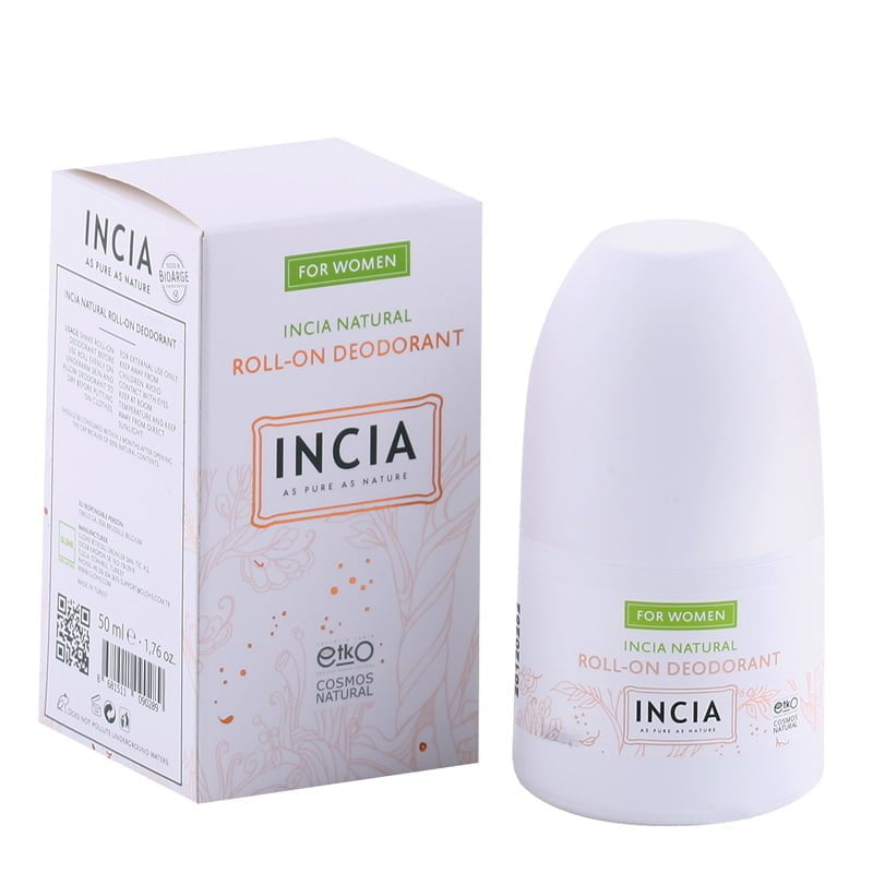 Incia Doğal Roll-On Kadın Deodorant